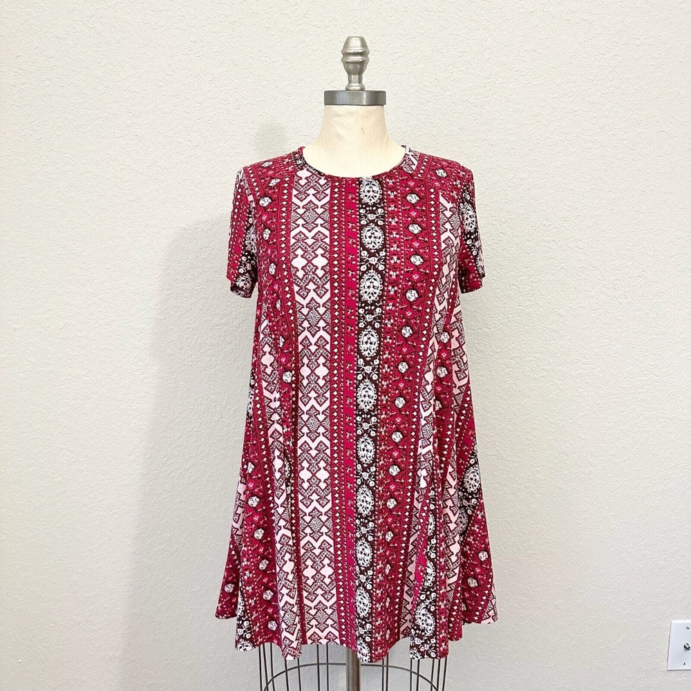 SHOW ME YOUR MUMU Nicks Babydoll Mi Amor Mini Dress Aztec Print